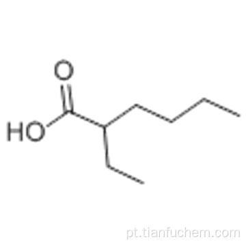 Ácido hexanoico, 2-etil-CAS 149-57-5
